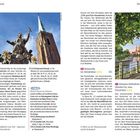 Links: "Martinskirche", "Piastowska Pieczęć", "Standhaft bis zum Tod - Nepomuk vor der Kreuzkirche". Rechts: "Domstraße", "Johannes-Kathedrale".