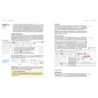 Texte über Schriftarten und -größen, Schriftstiländerungen, Unterstreichung und Farbanpassungen, mit Illustrationen.