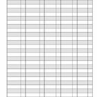 "Checklisten (z. B. Bastelbeiträge, Elternbriefe, Einzelförderungen)" steht oben. Darunter ist eine leere Tabelle mit vielen Zeilen und Spalten.