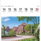 Kalender: Juni, Woche 24, Montag 14. bis Sonntag 20. Juni; Foto zeigt das "Altes Warmbad" auf Juist.