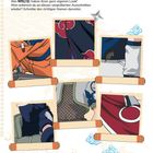 GROSSAUFNAHME; Alle NINJAS haben ihren ganz eigenen Look! LÖSUNG auf Seite 24. Illustration von Kleidungsteilen.