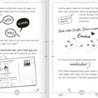 Der Text im Bild spricht von versuchtem Imitieren der Schrift, mit den Wörtern „WER“, „WANN“, „WAS“. Gruß von „Emma“ mit PS und PPS.