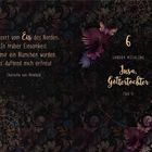 Ein Gedicht von Charlotte von Ahlefeld, Titel "Insa, Göttertochter" von Sandra Mießling, Teil 1. Hintergrund: florale Muster.