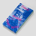 "Freud erzählt einen Witz" in pinkem Text. Cover in Blau mit einem älteren Mann in Brille und Anzug abgebildet.