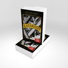 R.F. Kuang, KATABASIS, Spiegel Bestseller, Roman; Cover mit stilisierten Treppen und Gebäuden in Schwarz-Weiß.