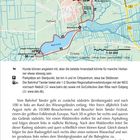 Karte der Umgebung von Tønder. Enthält Hinweise zu Parkplätzen und Bahnverbindungen. Wege und Sehenswürdigkeiten sind markiert.