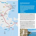 Tour 15. Die größte Katastrophe der Welt. Von Stevns Klint bis Kalvehave. 130 km. Empfehlungen: UNESCO Stevns Klint, Højerup Gamle Kirke, Faxe Kalkbrud. Karte links; Text und Foto rechts.
