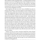 Der Text beschreibt Erinnerungen und das Thema Heimat, beginnend in Ränkam, mit Reflexionen über Vergangenheit und Zugehörigkeit.