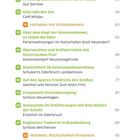 Eine Liste von Orten und Aktivitäten im Nordosten mit Seitenzahlen. Highlights: "Entspannung", "Gastlichkeit", "Hofladen".