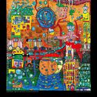 Unter dem bunten Kunstwerk steht in Weiß: "1 2 3 4 5 6 7 8 9 10 11 12 13...31 V 2027". Das Bild ist eine farbenfrohe Illustration.