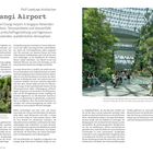 Jewel Changi Airport: Seit 2019 erleben Reisende in Singapur Natur. Terrasse und Wasser verbinden Architektur und Natur.