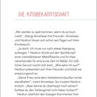 DIE KINOBEKANNTSCHAFT. Zitat über Anneliese und Heidrun, die sich für einen Kinobesuch fertig machen. Seite 9.