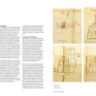 1 Lageplan, 2 Dachgeschoss, 3 Erdgeschoss, 4 Obergeschoss. Text über Auftragsgeber, Grundrisse und Typologie.