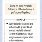 HANDLUNGSSTRATEGIEN. MIKRO-AUFGABE. Starte ein 2x10-Protokoll. Impuls: Entwickle Strategien; beobachte Änderungen.