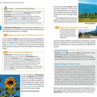 Tour 6: Golden – Columbia Wetlands Outpost: GPS und Kontaktinformationen, Öffnungszeiten, Ausstattung beschrieben. Texthinweis auf historische und touristische Orte in der Umgebung.