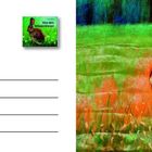 Text: "Von den Wiesentieren" und "Loes Botman". Illustration eines Rehs auf einer Wiese mit buntem Hintergrund.