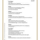 Dialoge über deutsche Bundesländer, Fußballverein Bayern München und Regierung. Unten steht "motivierend". 