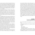 Text: "Die Ankunft – oder Wie ich in eine neue Welt stolpere." Darunter Fließtext, der eine persönliche Erfahrung schildert.