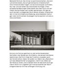 Seite 9. Einführung. Text beschreibt die Arbeit von Ansgar und Benedikt Schulz, Architekten der modernen Architektur. Unten Abbildung eines modernen Glasgebäudes.