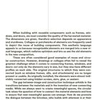 "Crafting Circular Joints" steht oben. Zeichnungen zeigen Schritt für Schritt den Auf- und Zusammenbau einer traditionellen Jurte.