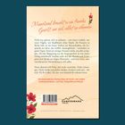 Oben: "Manchmal braucht es ein fremdes Gesicht, um sich selbst zu erkennen." Unten: Verlag-Logo, rote Blumen.