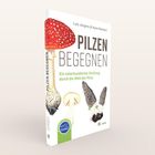 Titel: "PILZEN BEGEGNEN". Illustration mit gezeichneten Pilzen und einem DGfM-Logo an der Seite.