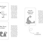 "Sprich gerne weiter!", "Bitte Thema wechseln...", "Brauche Auszeit vom Zuhören!" mit Illustrationen von Tieren.