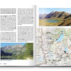 "Tour 13. Der Schrecksee mit seiner kleinen charakteristischen Insel." Links Text, rechts Foto, unten Karte.