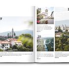 27: Golo Brdo/Breg – Šmartno. Seite 188.  
28: Šmartno – Cormons. Seite 194.  
29: Sabotin. Seite 200.  
30: Festung Cerje. Seite 206.  
Bilder von Hügeln und Gebäuden.