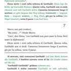 Textpassagen in zwei Sprachen: Italienisch und Deutsch. Eine laufende Szene mit Marco, Elena und Garibaldi. Seitenzahl: 7.