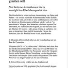 Kapitel 4: Geschichte, die niemand glauben will. Von Zeitreise-Koinzidenzen bis zu unmöglichen Überlebensgeschichten.