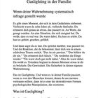 3 Gaslighting in der Familie: Wenn deine Wahrnehmung systematisch infrage gestellt wurde. Was ist Gaslighting?