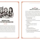 WICKED FUN ACTIVITIES AND QUIZZES. QUIZ: WHAT'S YOUR MONSTER PERSONALITY? Illustration von drei Kindern.