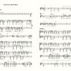 Notenblatt mit dem Titel "SYLVIA RIVERA". Liedtext im Stil von Folk-Rock, mit Versen und Refrain.
