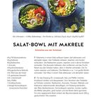 SALAT-BOWL MIT MAKRELE. Zutaten: Edamame, Feldsalat, Radieschen, Avocado, Kirschtomaten, Makrele, Mais. Rezept und Dressing-Anleitung.