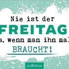 Text: "Nie ist der Freitag da, wenn man ihn mal braucht! Wochenplaner 2027." Illustration: Ein Faultier mit Kaffee.