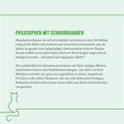 "PHILOSOPHEN MIT SCHNURRHAAREN. Manchmal scheinen sie tief in Gedanken versunken zu sein..." Silhouette einer Katze.