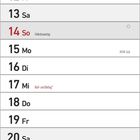 Kalender für November 2027, zeigt Feiertage wie Allerheiligen, Volkstrauertag und Totensonntag.