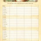 Text: „Der rechte Bauer weiß es wohl, dass man im November wässern soll.“ Illustration: Bauernhof mit Gänsen und Menschen.