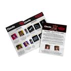 Cluedo Stranger Things-Spielregeln mit "Zeugen", "Zubehör", "Fallakte - Bitte zuerst lesen". Zeigt Ermittlungsdetails und Bilder.