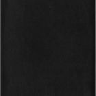 „MOLESKINE“ in Prägung auf schwarzem Notizbuch mit elastischem Verschlussband und einem Lesezeichen.