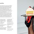 Text: "Swedish Prinsesstårta. Serves: 10. Hands on Time: Under 2 hours. Territory: Sweden. Difficulty: Advanced." 
Rezept und halbe Torte auf Tablett.