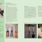 "Worth the splurge", "Secateurs", "Digging tools", "Watering can or hose nozzle". Links Anleitung: Sand-Öl-Topf für Werkzeugreinigung.
