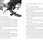 Texte: „We’re so glad you’re back,“ „How is Arundale?“ „Not good,“ „We’re here,“ „Let me carry you,“

Eine Illustration zeigt verschiedene Tiere wie Eichhörnchen und Greifvögel.