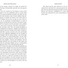 Seitenüberschrift: PRIDE AND PREJUDICE. Autor: JANE AUSTEN. Text über Charaktere und Beziehungen. Seitenzahlen 16 und 17.