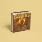 "BABIES", ein Buch von Dan Kainen und Mara Grunbaum. Braun, mit einem jungen Tier auf dem Cover.