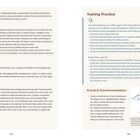 Seite mit Text zu Reitübungen, Studienergebnissen und praktischen Empfehlungen, inklusive einer Illustration eines Reiters.
