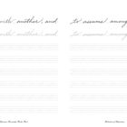 "them with another, and" und "to assume among the" in eleganter Schreibschrift auf Linien. Unten Zahlen 18 und 19.