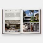 Links oben: Paulo Mendes da Rocha, Mendes da Rocha House, São Paulo, Brazil. Links unten und rechts: Fotos des Hauses.