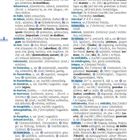 Eine Seite aus einem lateinisch-deutschen Wörterbuch mit Definitionen und Erklärungen, Wortbeginn "in-".